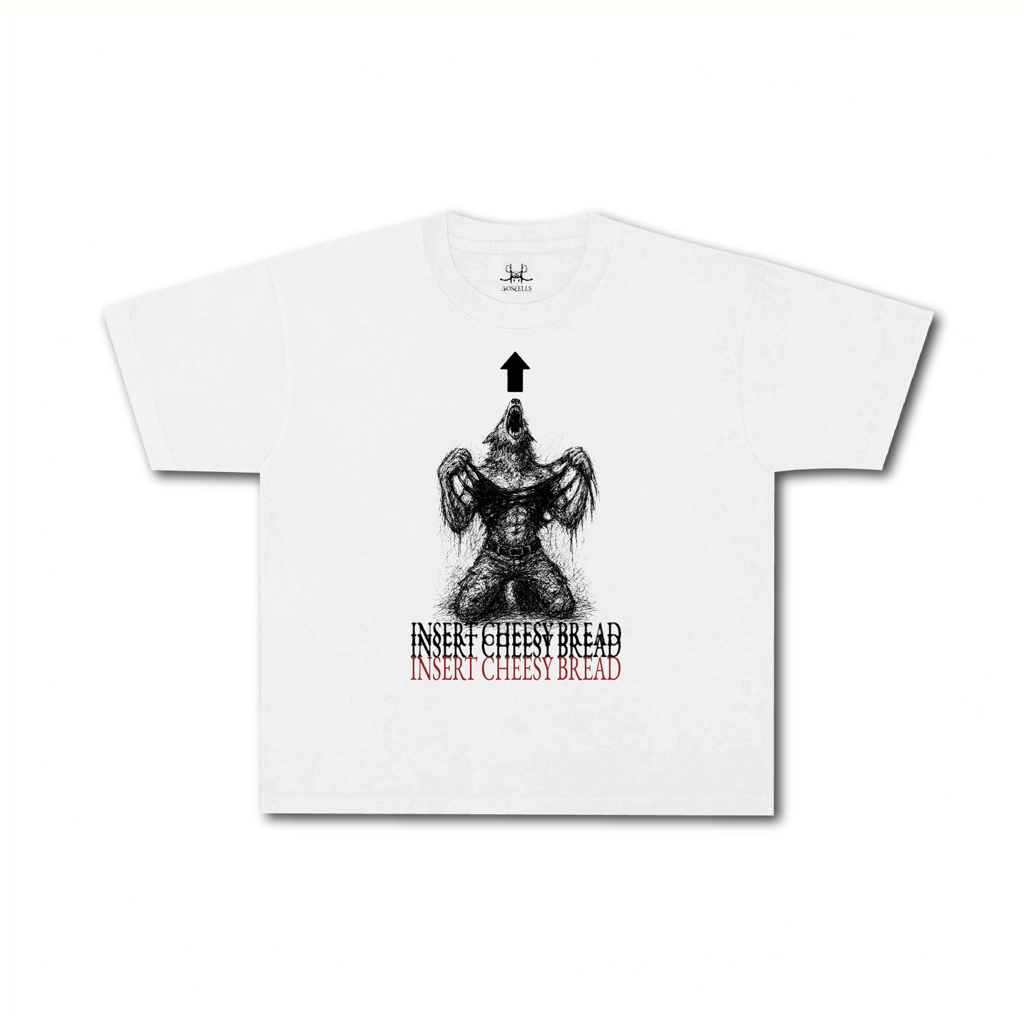 INSERT CHEESY BREAD WEREWOLF TEE