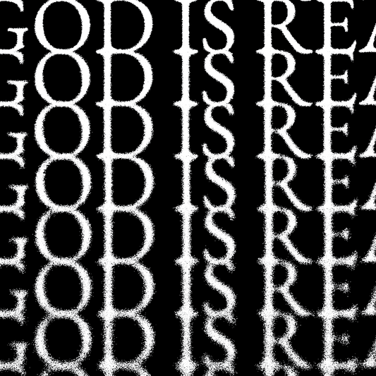 GOD IS REAL x9 FITTED BABY TEE