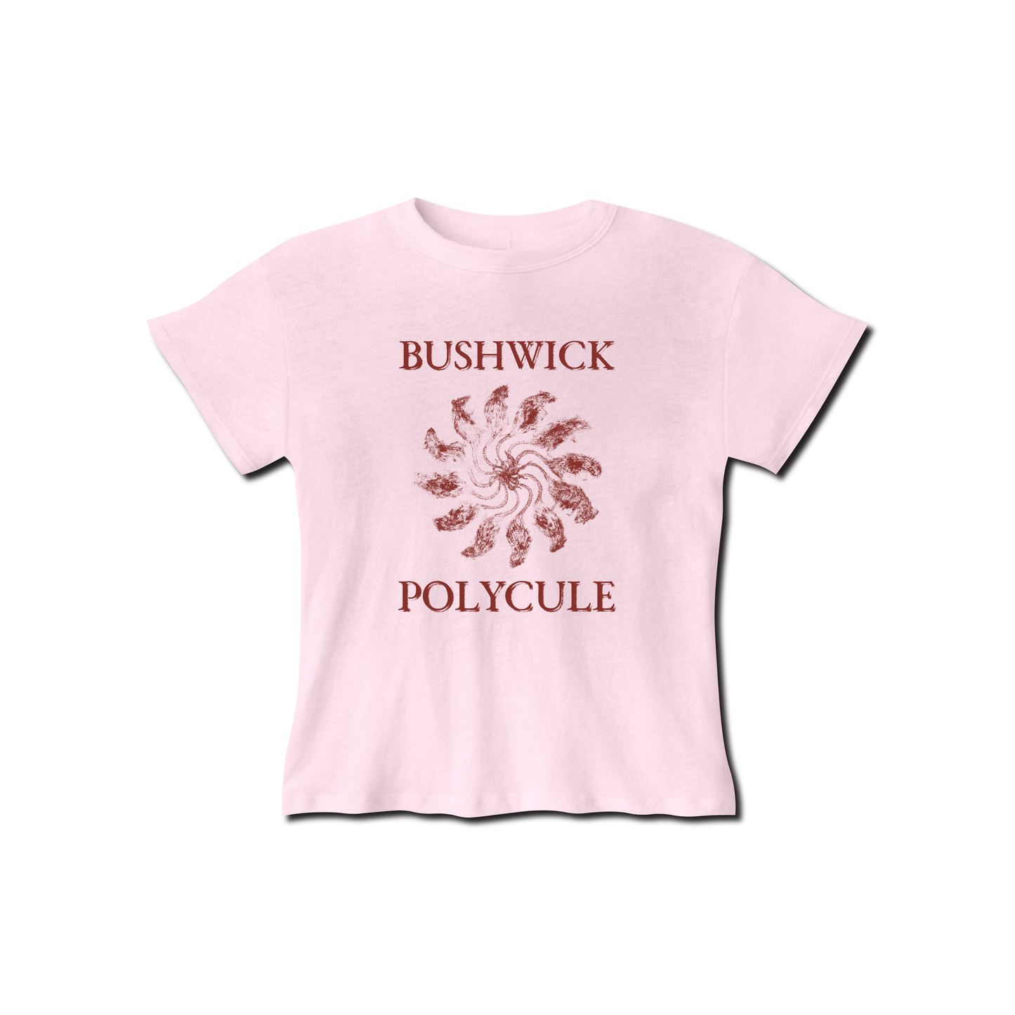 BUSHWICK POLYCULE RATKING FITTED BABY TEE