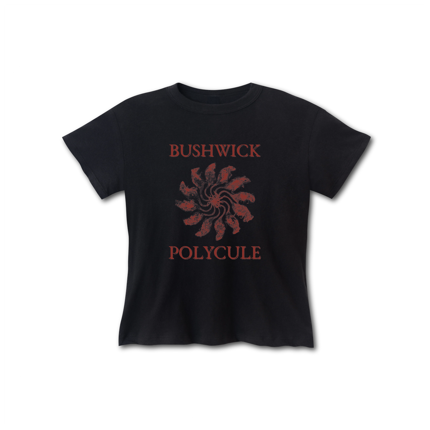 BUSHWICK POLYCULE RATKING FITTED BABY TEE