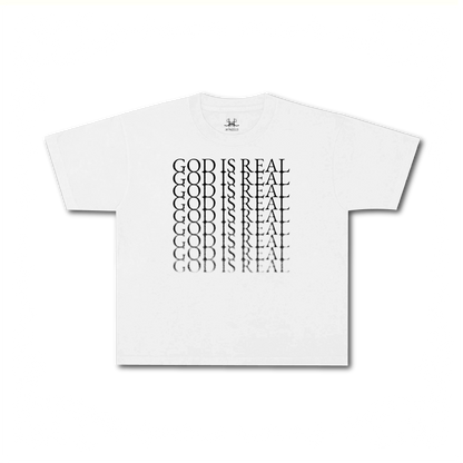 GOD IS REAL x9 TEE