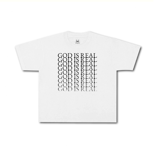 GOD IS REAL x9 TEE