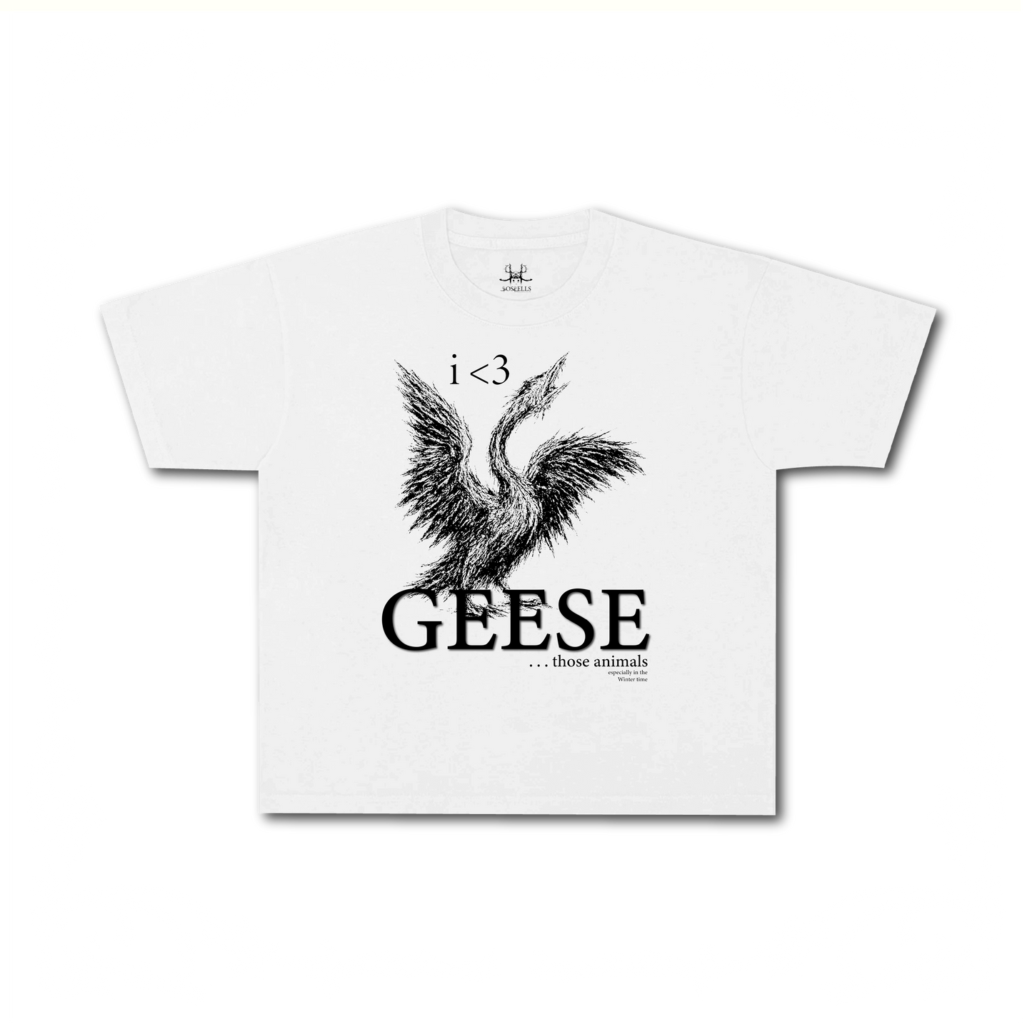 I <3 GEESE THOSE ANIMALS ESPECIALLY IN THE WINTER TIME TEE