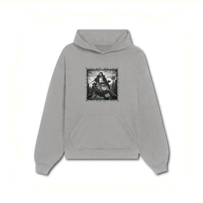 JESUS CROSSING UP SATAN HOODIE