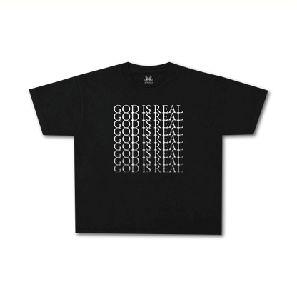 GOD IS REAL x9 TEE