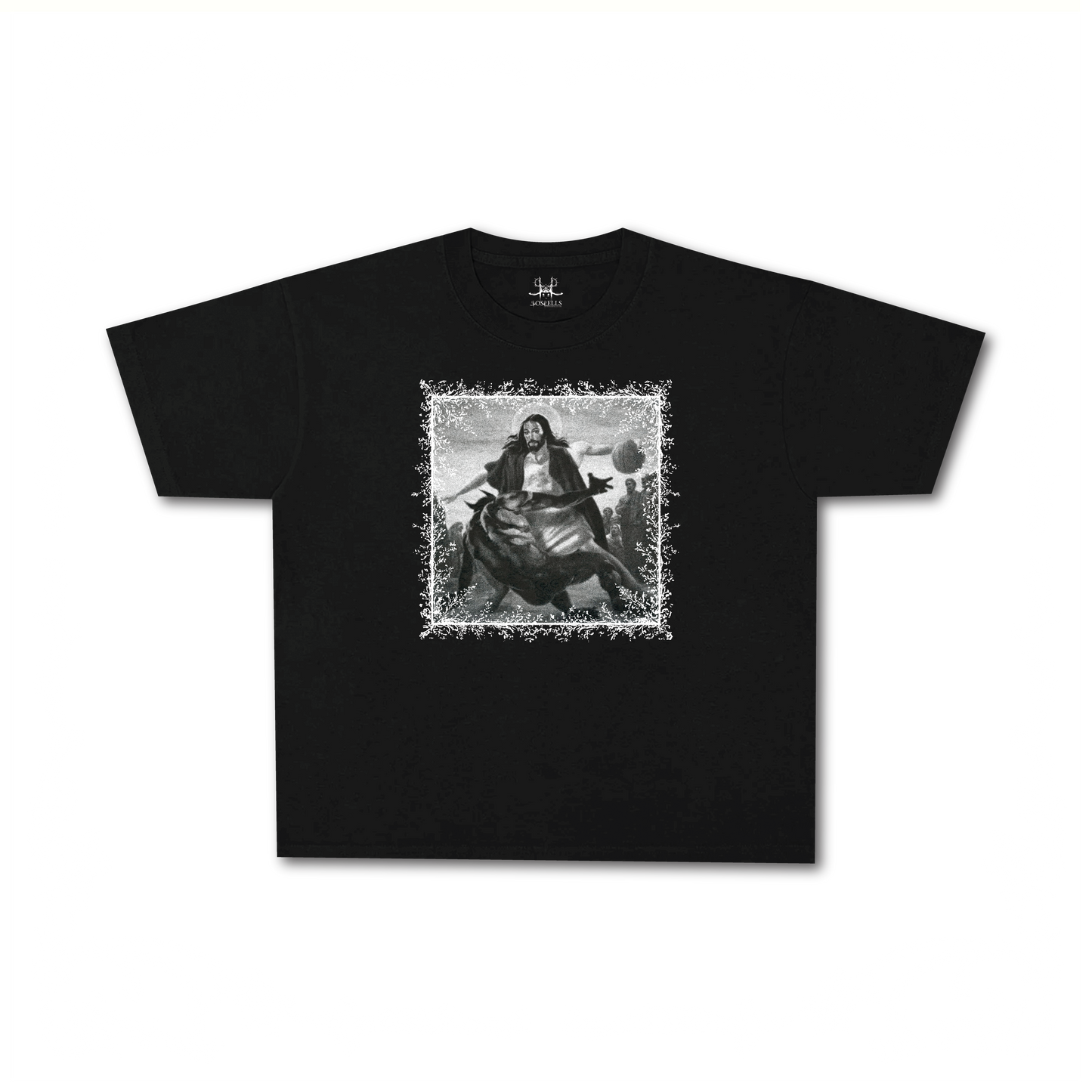JESUS CROSSING UP SATAN TEE