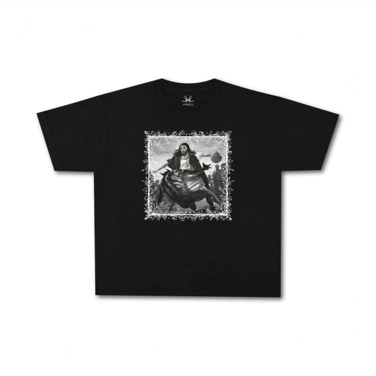 JESUS CROSSING UP SATAN TEE